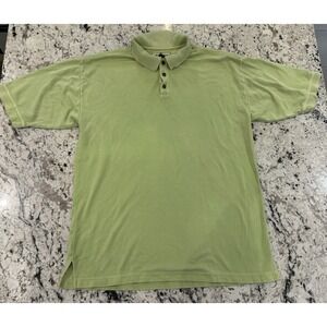 Tommy Bahama Polo Shirt Silk Size M Short Sleeves Preppy Casual Luxury Resort